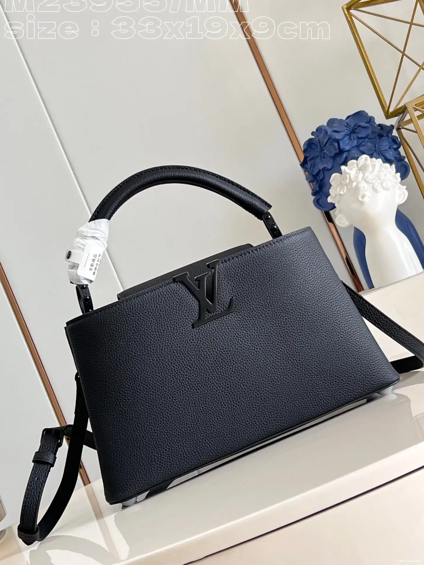 AAA Pruses Bags CAPUCINES VUITTON LOUIS MM-33*19*9CM 0524